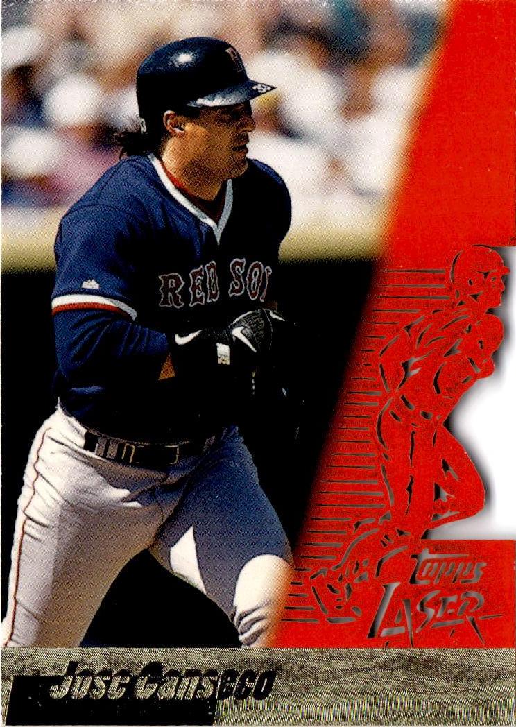 1996 Topps Laser #38 Jose Canseco