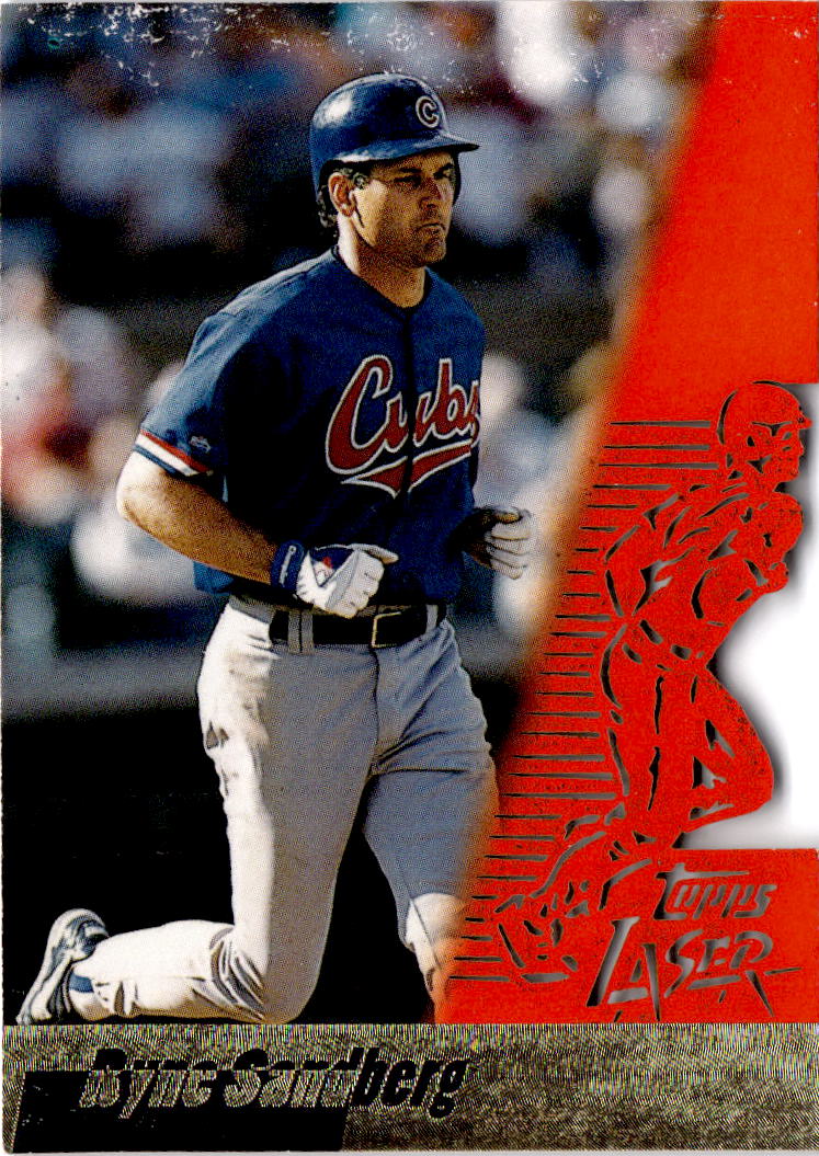 1996 Topps Laser #48 Ryne Sandberg
