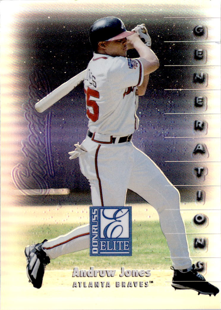 1998 Donruss Collections Elite #PC 527 Andruw Jones Prized Collections