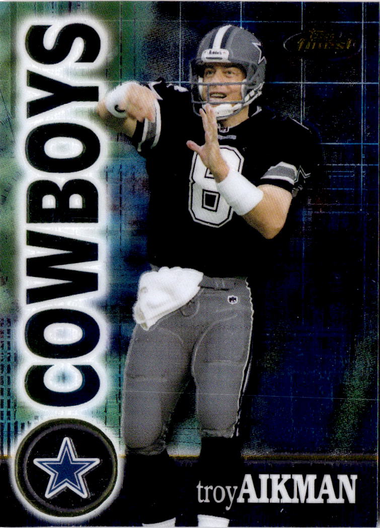 2000 Finest #28 Troy Aikman