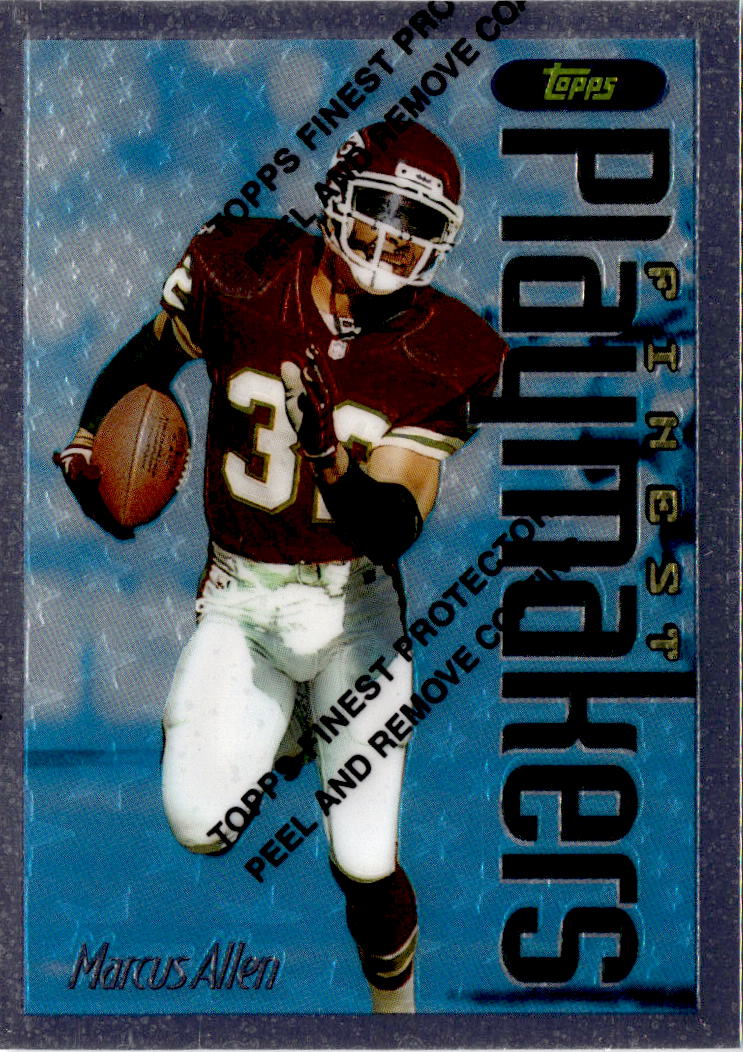 1996 Finest #305 Marcus Allen Uncommon Silver