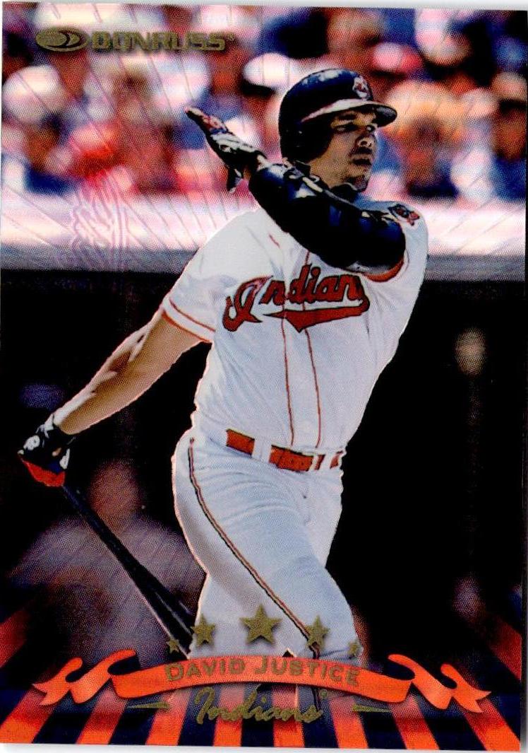 1998 Donruss Collections Donruss #PC 7 David Justice Prized Collections