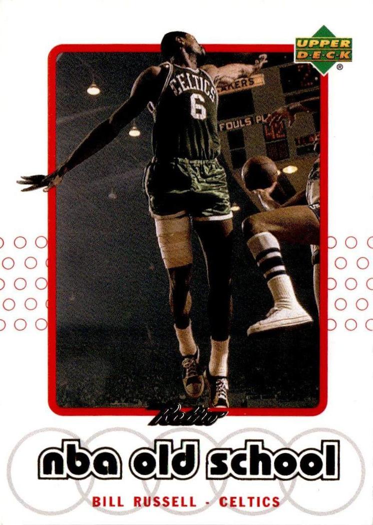 1999-00 Upper Deck Retro #S15 Bill Russell Old School/New School