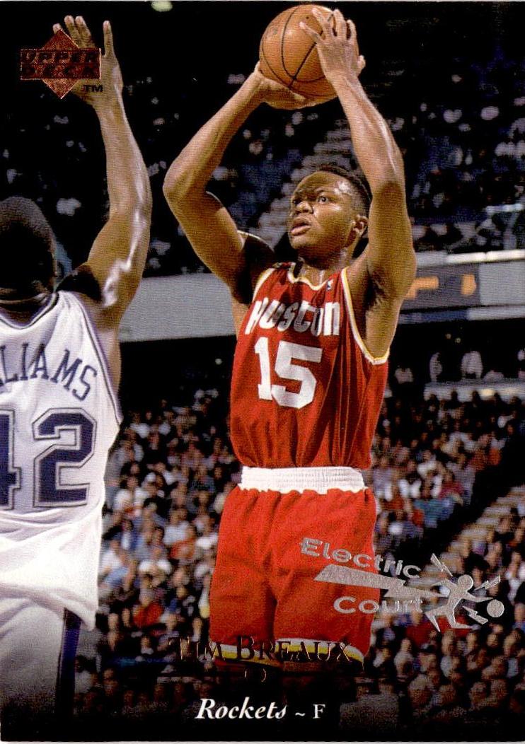 1995-96 Upper Deck #73 Tim Breaux Electric Court Gold