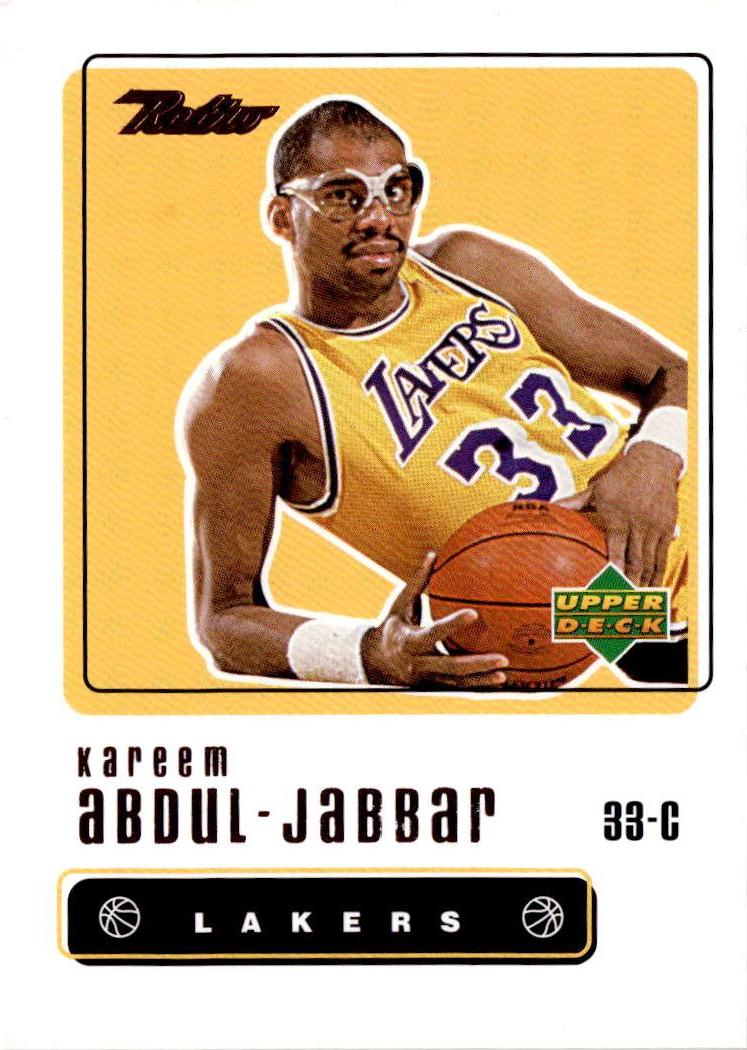 1999-00 Upper Deck Retro #40 Kareem Abdul-Jabbar