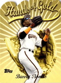 2000 Topps #HG1 Barry Bonds Hands of Gold