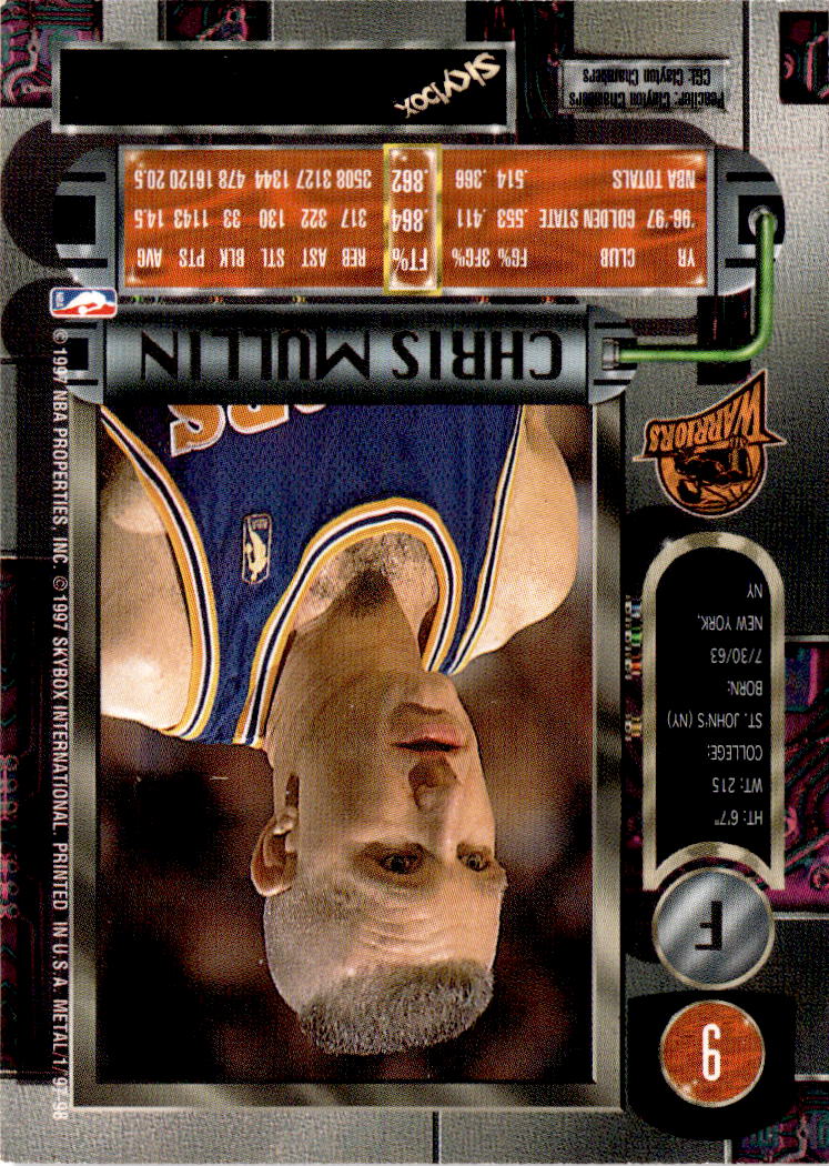 1997-98 Metal Universe #9 Chris Mullin
