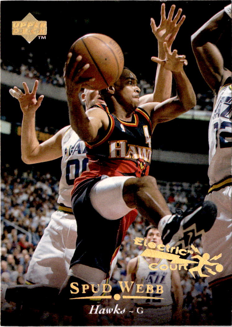 1995-96 Upper Deck #308 Spud Webb Electric Court