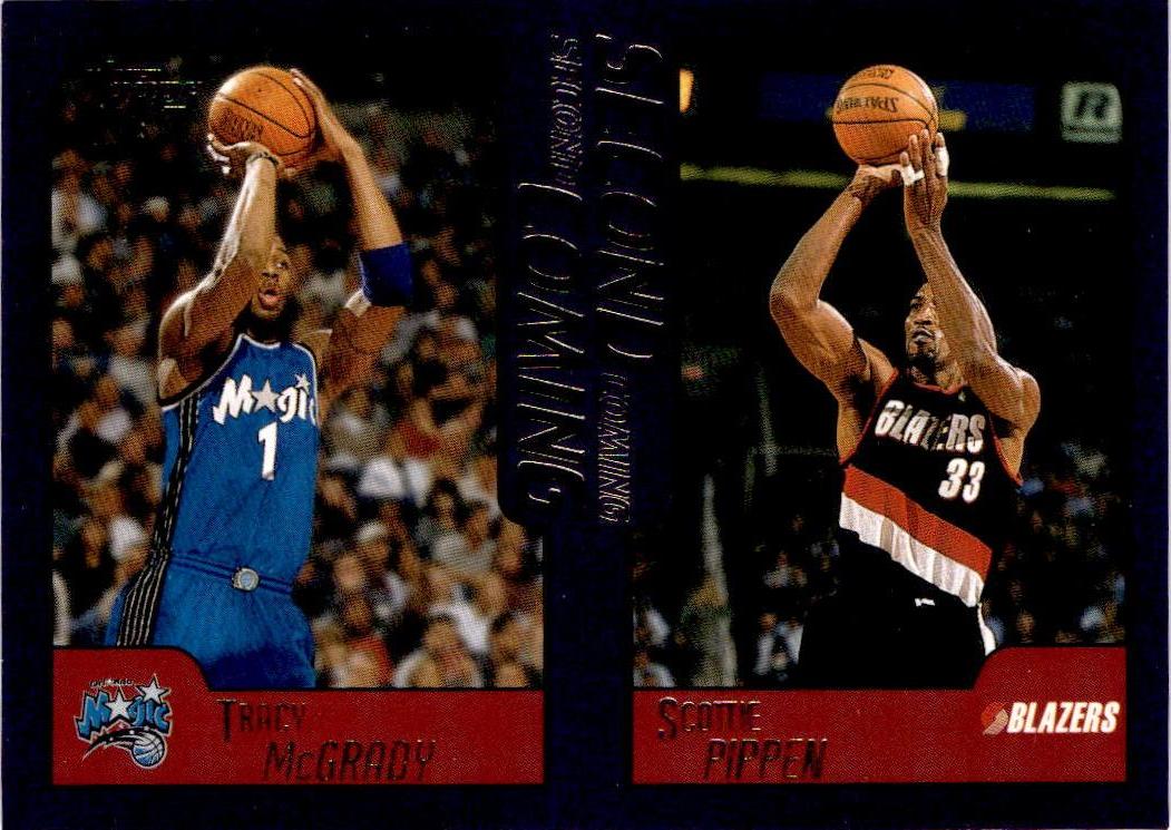 2000-01 Topps #294 Tracy McGrady / Scottie Pippen