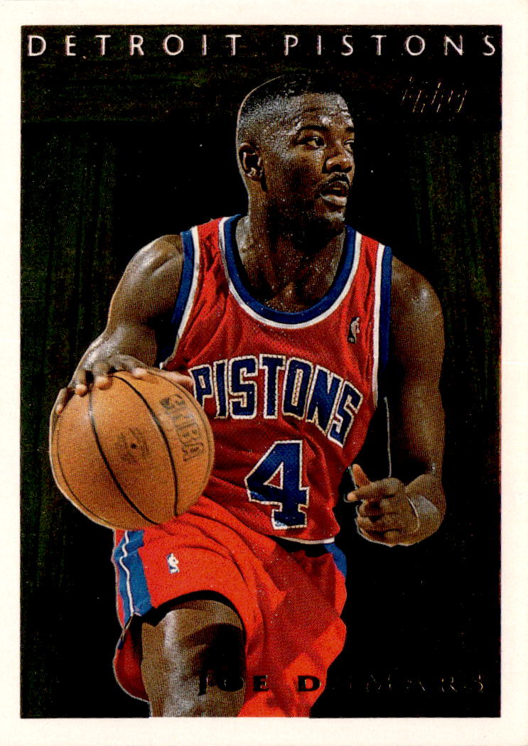 1995-96 Topps #PFG4 Joe Dumars Pan for Gold