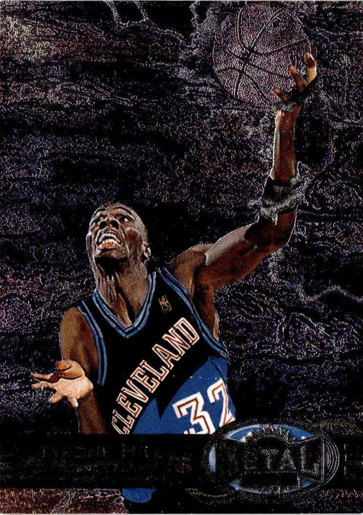 1997-98 Metal Universe #96 Tyrone Hill Reebok Bronze