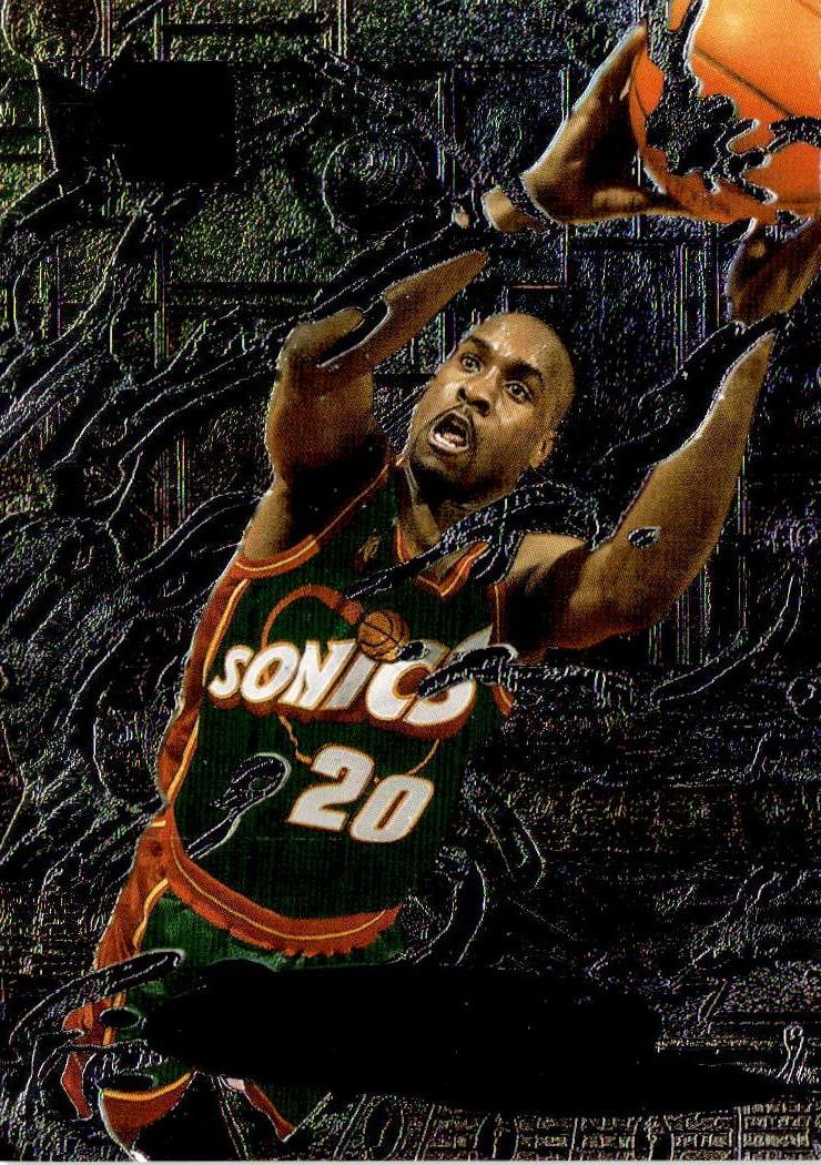 1996-97 Metal #228 Gary Payton
