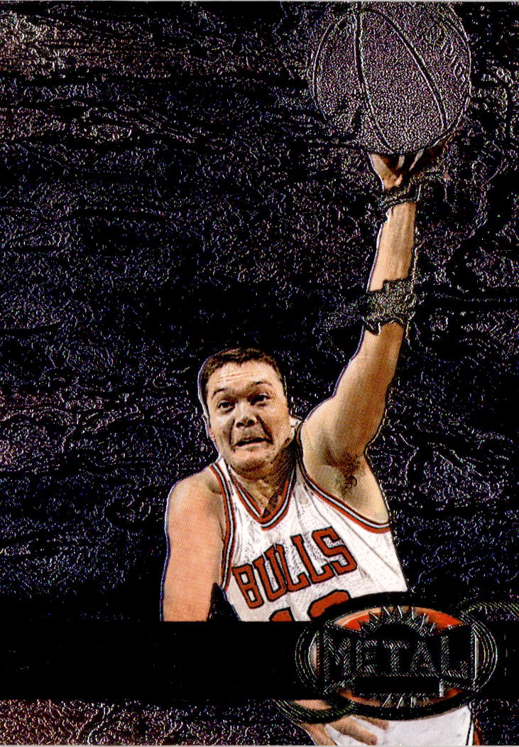 1997-98 Metal Universe #18 Luc Longley