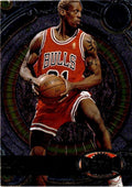 1997-98 Metal Universe #107 Dennis Rodman