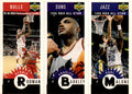 1996-97 Collector's Choice Dennis Rodman / Charles Barkley / Karl Malone GOLD