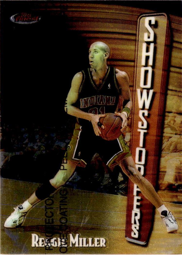 1997-98 Finest #240 Reggie Miller