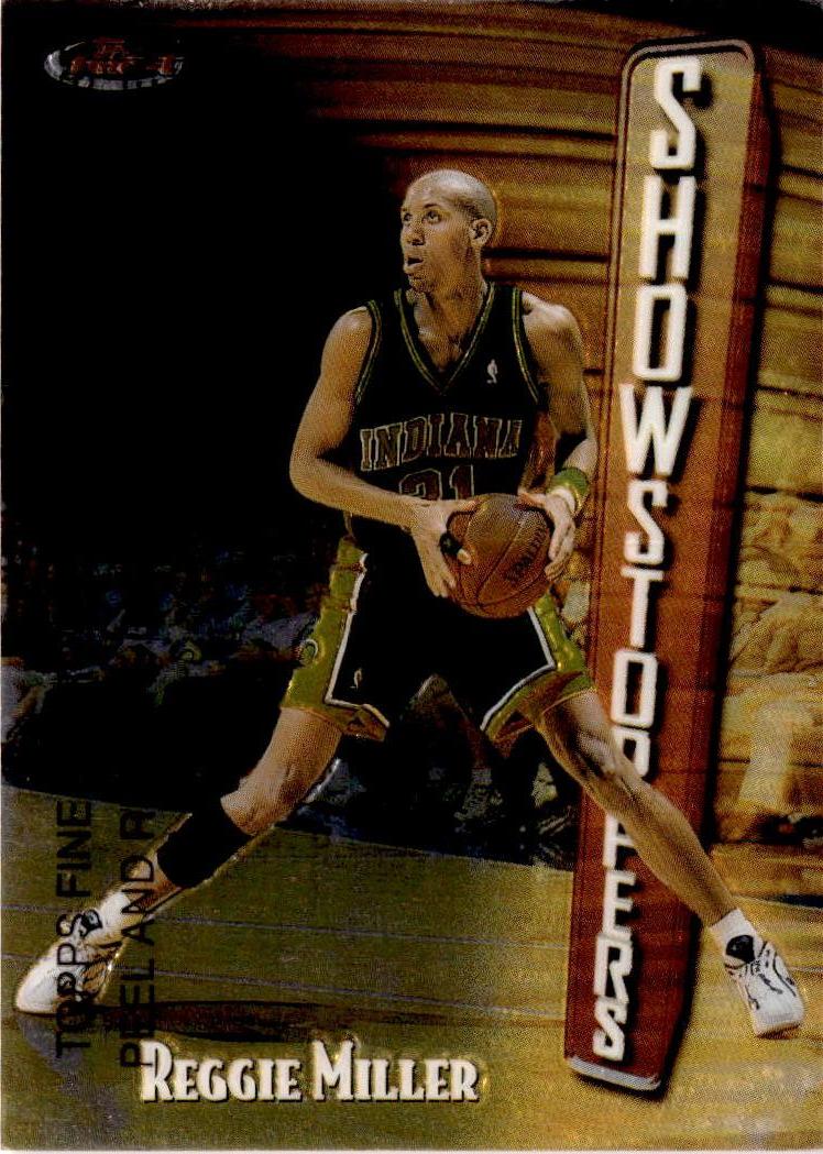 1997-98 Finest #240 Reggie Miller