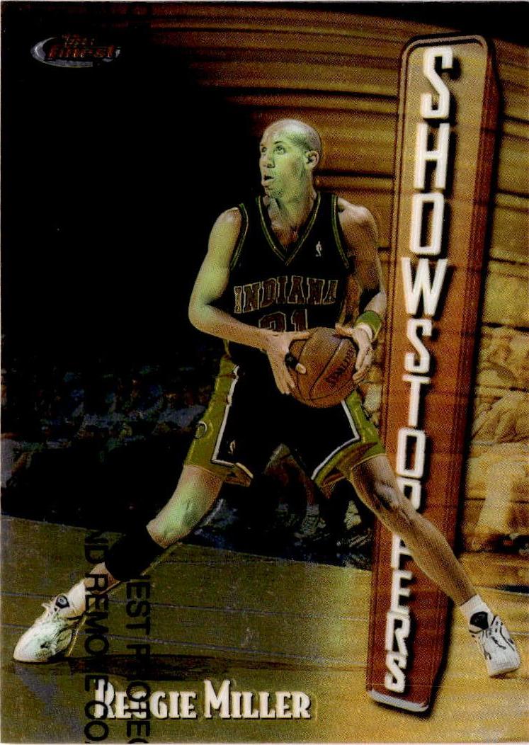 1997-98 Finest #240 Reggie Miller
