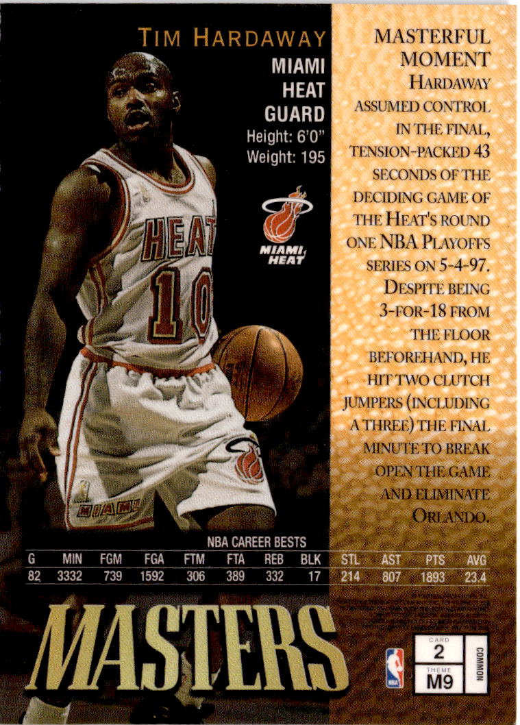 1997-98 Finest #2 Tim Hardaway