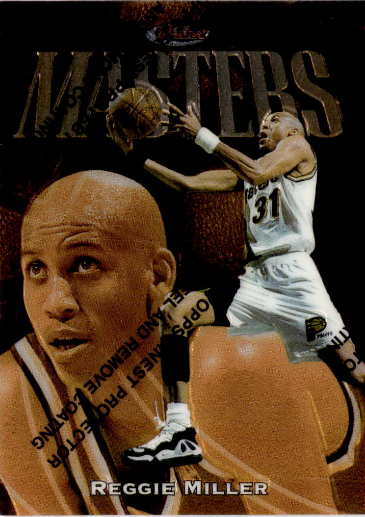 1997-98 Finest #49 Reggie Miller