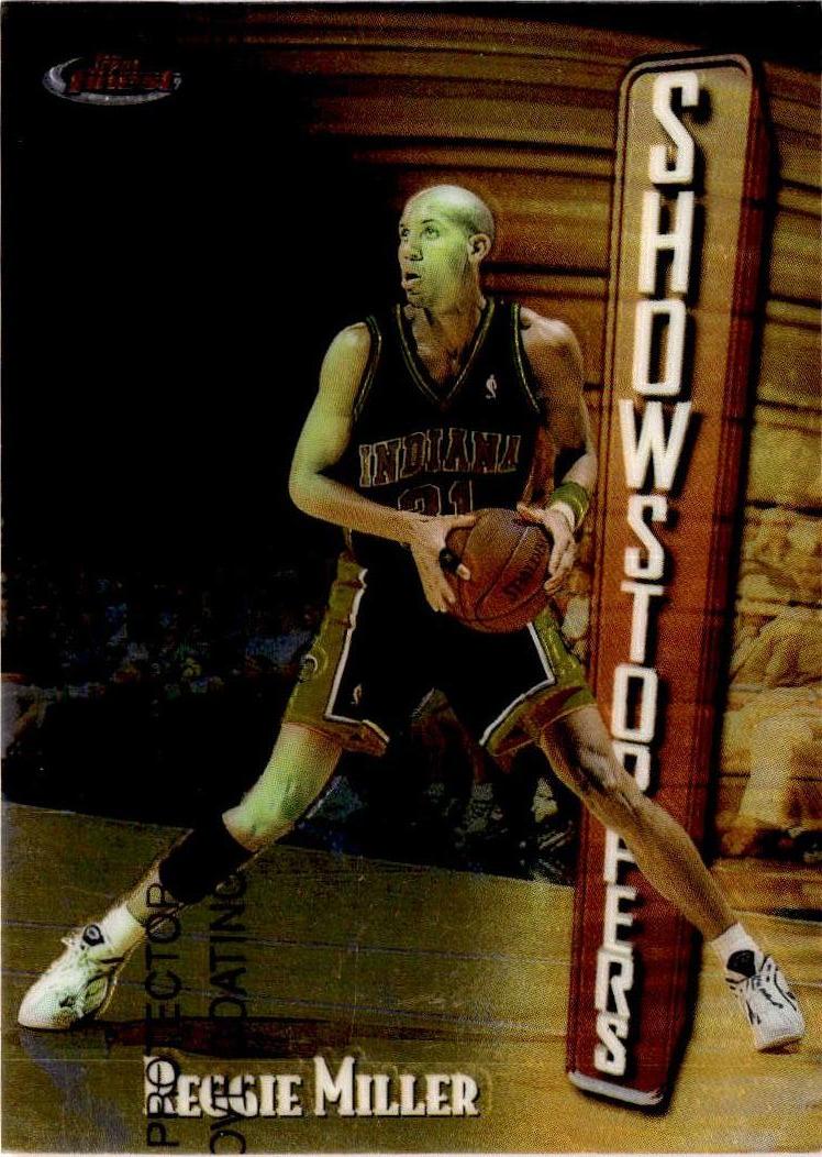 1997-98 Finest #240 Reggie Miller