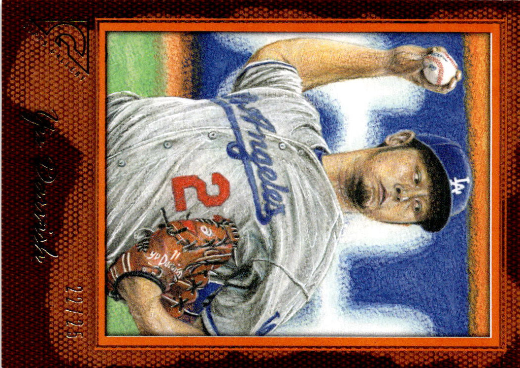 2017 Topps Gallery #26 Yu Darvish Orange #/25