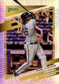 2021 Donruss #132 Josh Bell Season Stat Line #/22