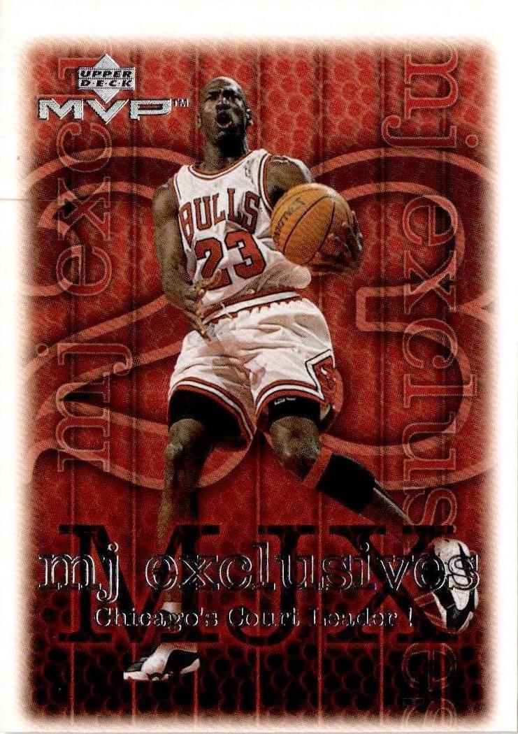 1999-00 Upper Deck MVP #198 Michael Jordan Silver Script