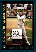 2001 Topps #787 Rickey Henderson