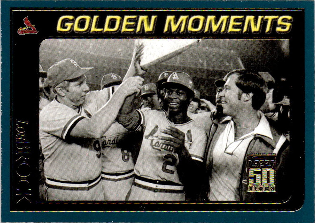 2001 Topps #788 Lou Brock