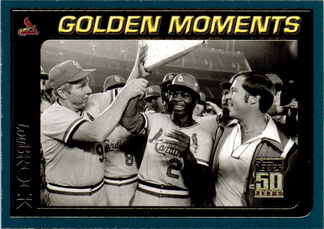 2001 Topps #788 Lou Brock