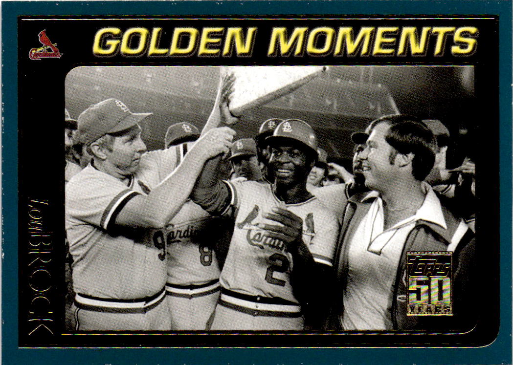 2001 Topps #788 Lou Brock