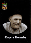 2001 Topps #BT6 Rogers Hornsby Before There Was Topps