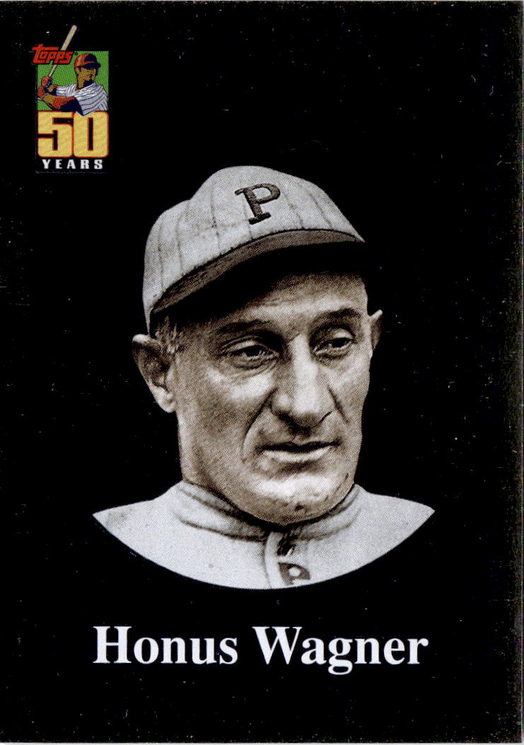 2001 Topps #BT7 Honus Wagner Before There Was Topps