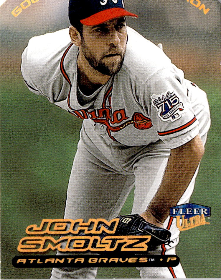 2000 Ultra #75G John Smoltz Gold Medallion