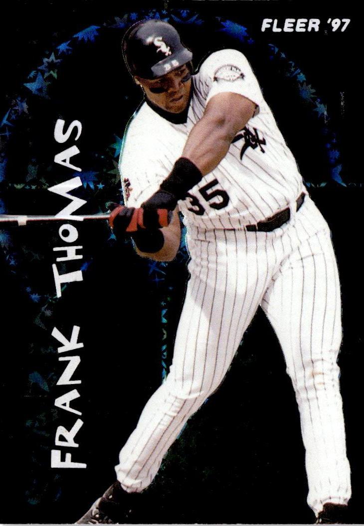 1997 Fleer #12 Frank Thomas Soaring Stars
