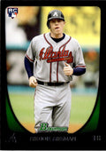 2011 Bowman #205 Freddie Freeman