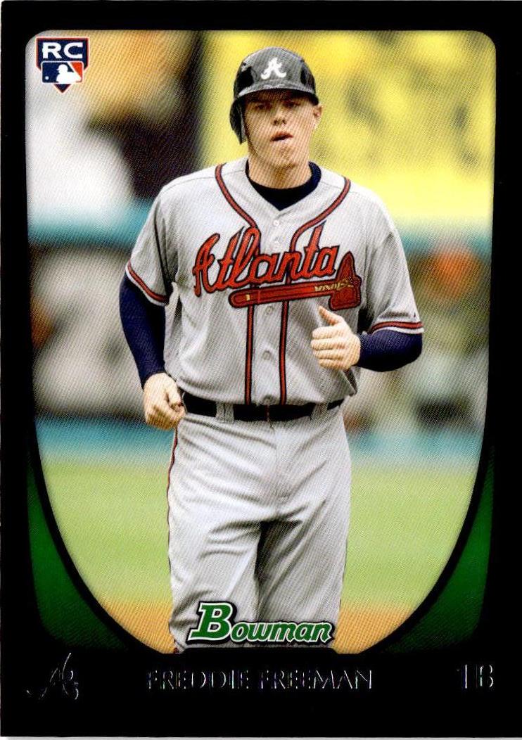 2011 Bowman #205 Freddie Freeman