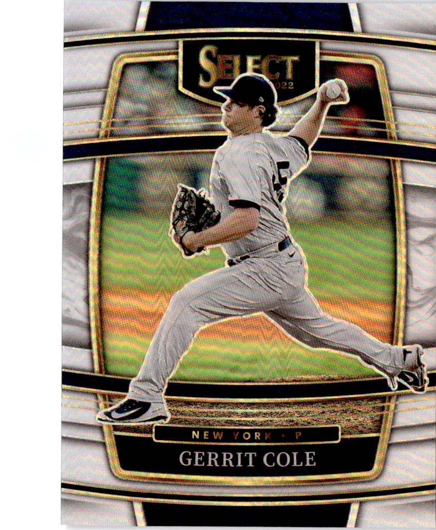 2022 Panini Select #27 Gerrit Cole White #/50