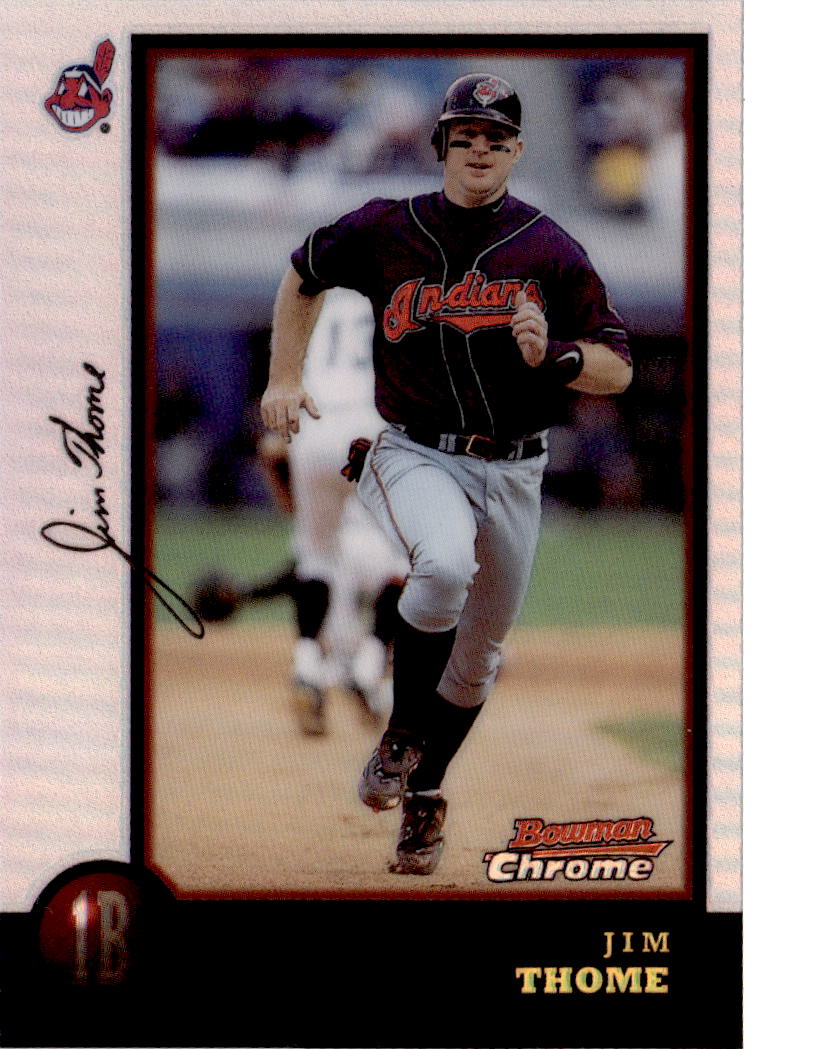 1998 Bowman Chrome #56 Jim Thome Refractors