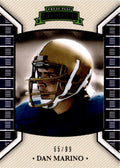 2011 Press Pass Legends #83 Dan Marino Gold #/99