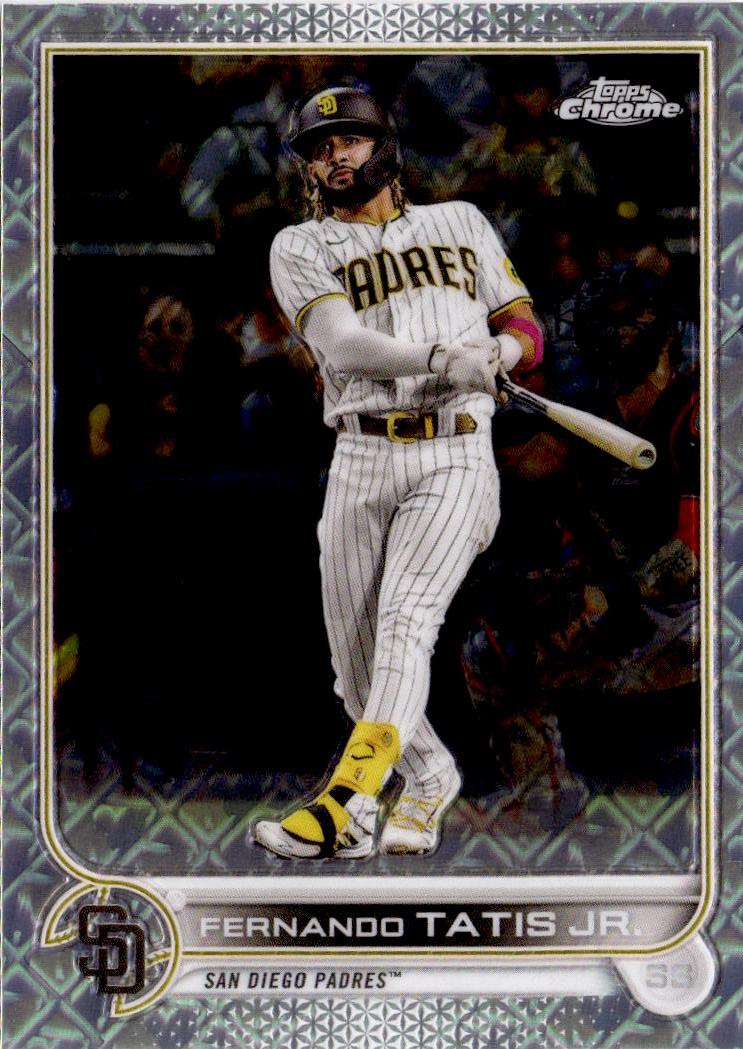 2022 Topps Chrome Logofractor Edition #100 Fernando Tatis Jr.