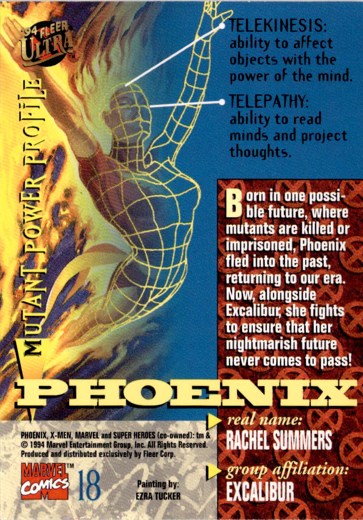 1994 Ultra X-Men #18 Phoenix