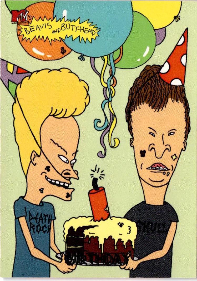 1994 Ultra Beavis and Butt-Head #6920 Birthday