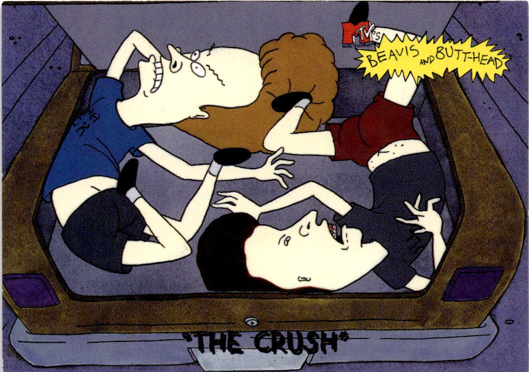 1994 Ultra Beavis and Butt-Head #4969 "The Crush"