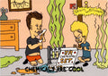 1994 Ultra Beavis and Butt-Head #6925 Chemicals are Cool