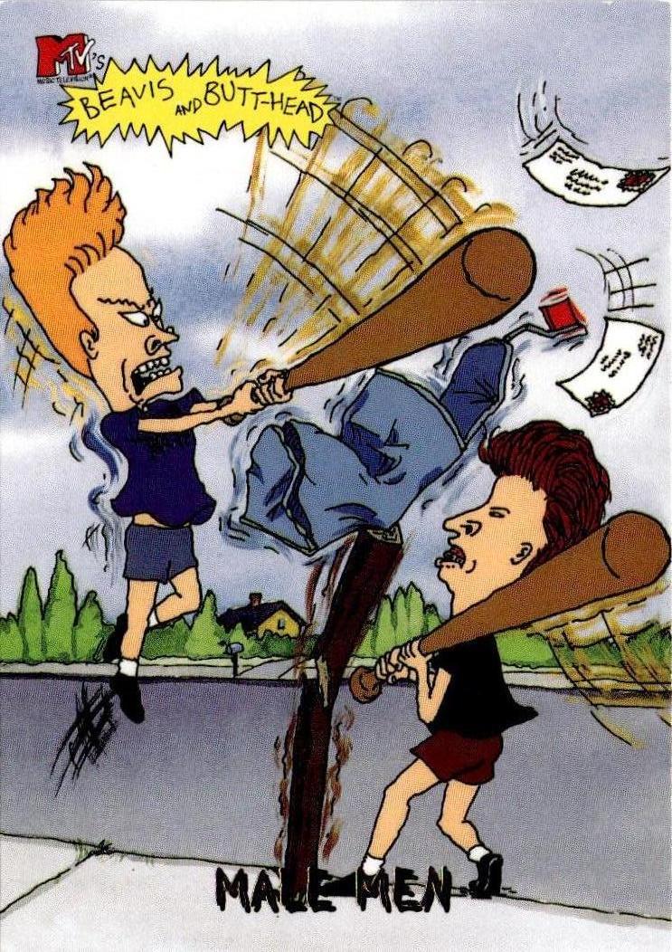 1994 Ultra Beavis and Butt-Head #6913 Male Men