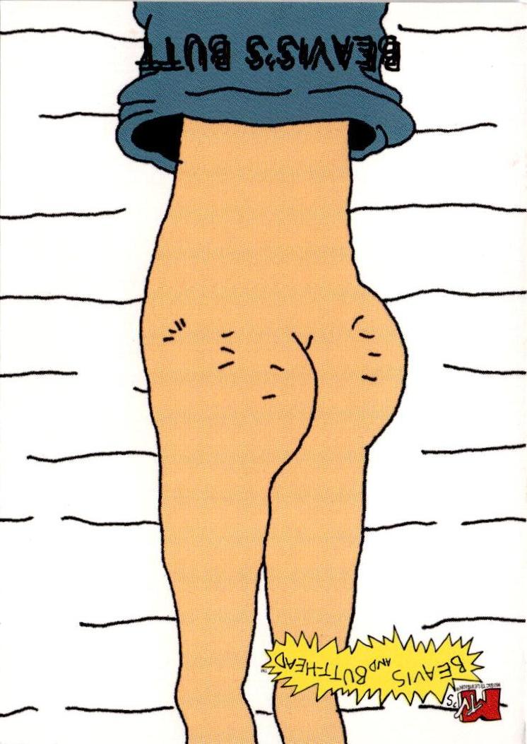 1994 Ultra Beavis and Butt-Head #6933 Beavis's Butt