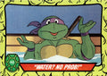 1989 Topps Teenage Mutant Ninja Turtles #48 "Water? No Prob!"