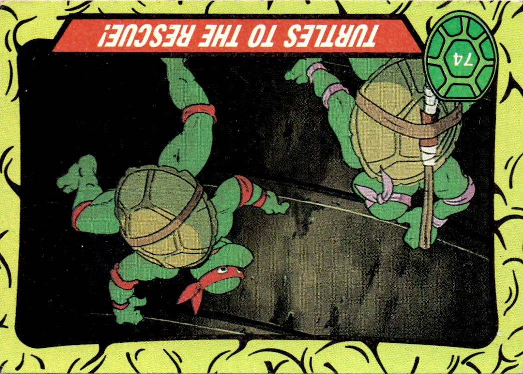 1989 Regina Teenage Mutant Ninja Turtles #74 Turtles to the Rescue!